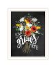 "Tropical Sprig" by House Fenway, Ready to Hang Framed Print, White Frame