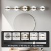 Vanity Lights With 5 LED Bulbs For Bathroom Lighting