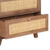 Sideboard 24"x13.8"x29.9" Solid Mango Wood