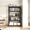 Storage Shelves 5 Tier Heavy Duty Metal Shelving Unit Adjustable Shelving Units and Storage Rack Kitchen Garage Shelf H72 * W47.2 * D23.6