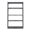 Storage Shelves 5 Tier Heavy Duty Metal Shelving Unit Adjustable Shelving Units and Storage Rack Kitchen Garage Shelf H72 * W47.2 * D23.6