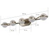 Vanity Lights With 5 LED Bulbs For Bathroom Lighting