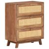 Sideboard 24"x13.8"x29.9" Solid Mango Wood