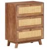 Sideboard 24"x13.8"x29.9" Solid Mango Wood