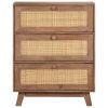 Sideboard 24"x13.8"x29.9" Solid Mango Wood