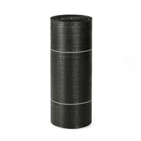 Garden Tools Weed Barrier Landscape Fabric (Color: black)